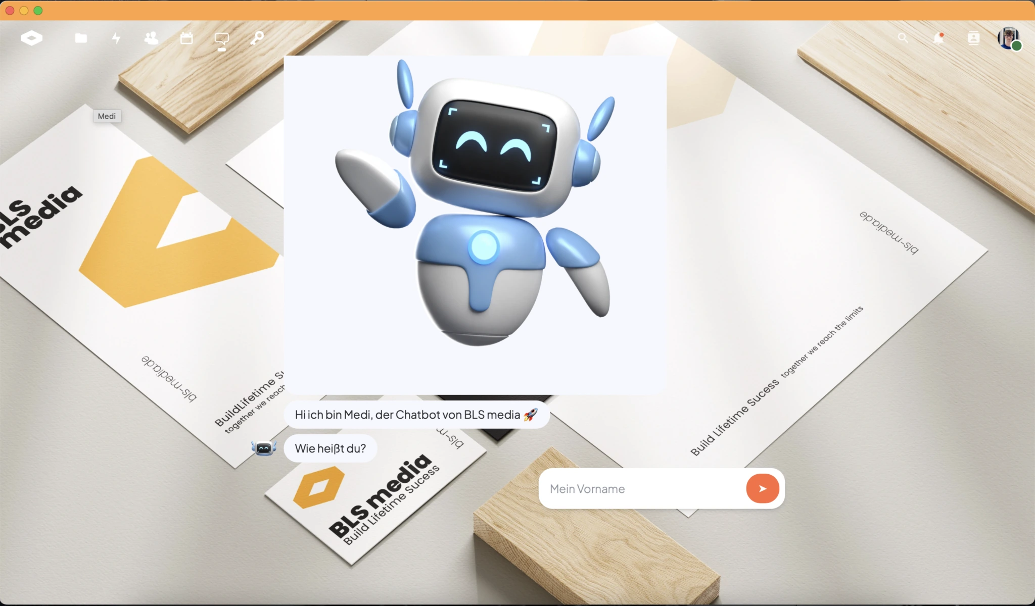 BLS cloud Medi-Integration, BLS media Chatbot, BLS media