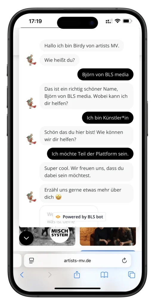 artists MV - Bot svg+xml;charset=utf - BLS media